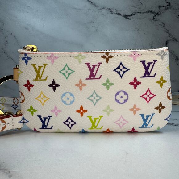 Louis Vuitton Murakami Multicolor Phone Holder LV X TM Pouch Rare 2025 New - Picture 13 of 13